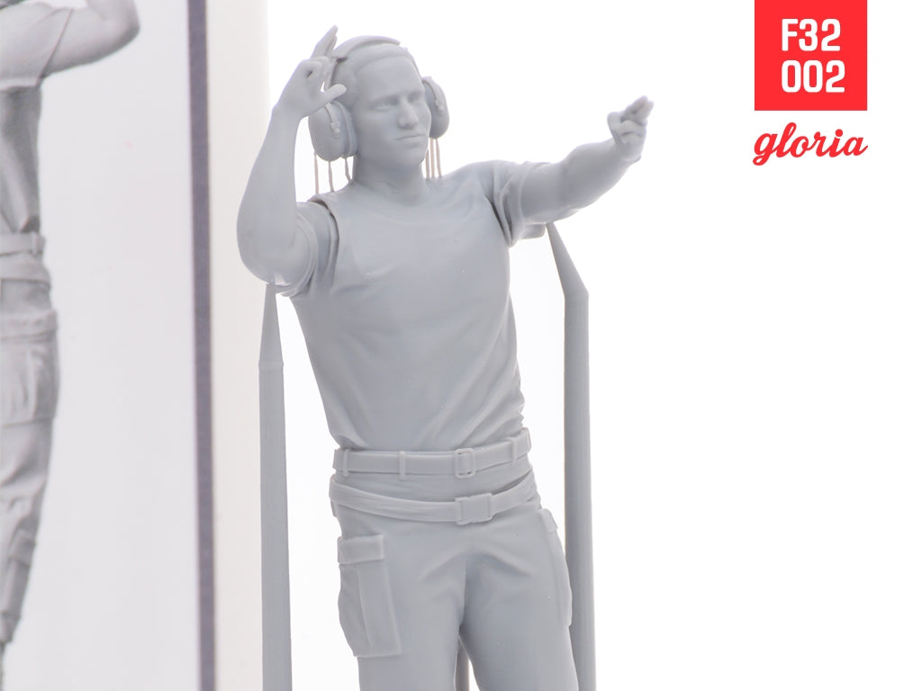 Gloria F32002 Ground Crew US Air Force vol.2 3D Printed Figures 1/32 – Bild 3
