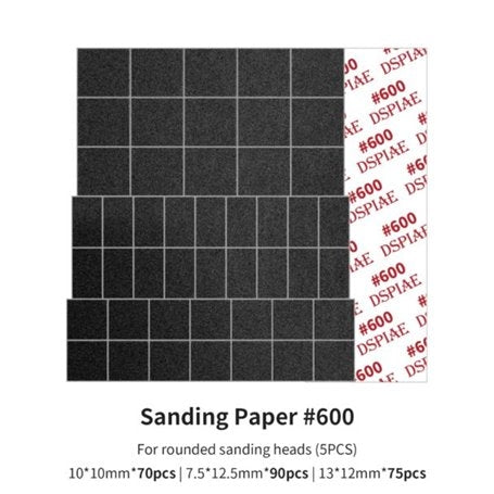 DSPIAE MSP-ES06 Sanding Paper 600 Grit