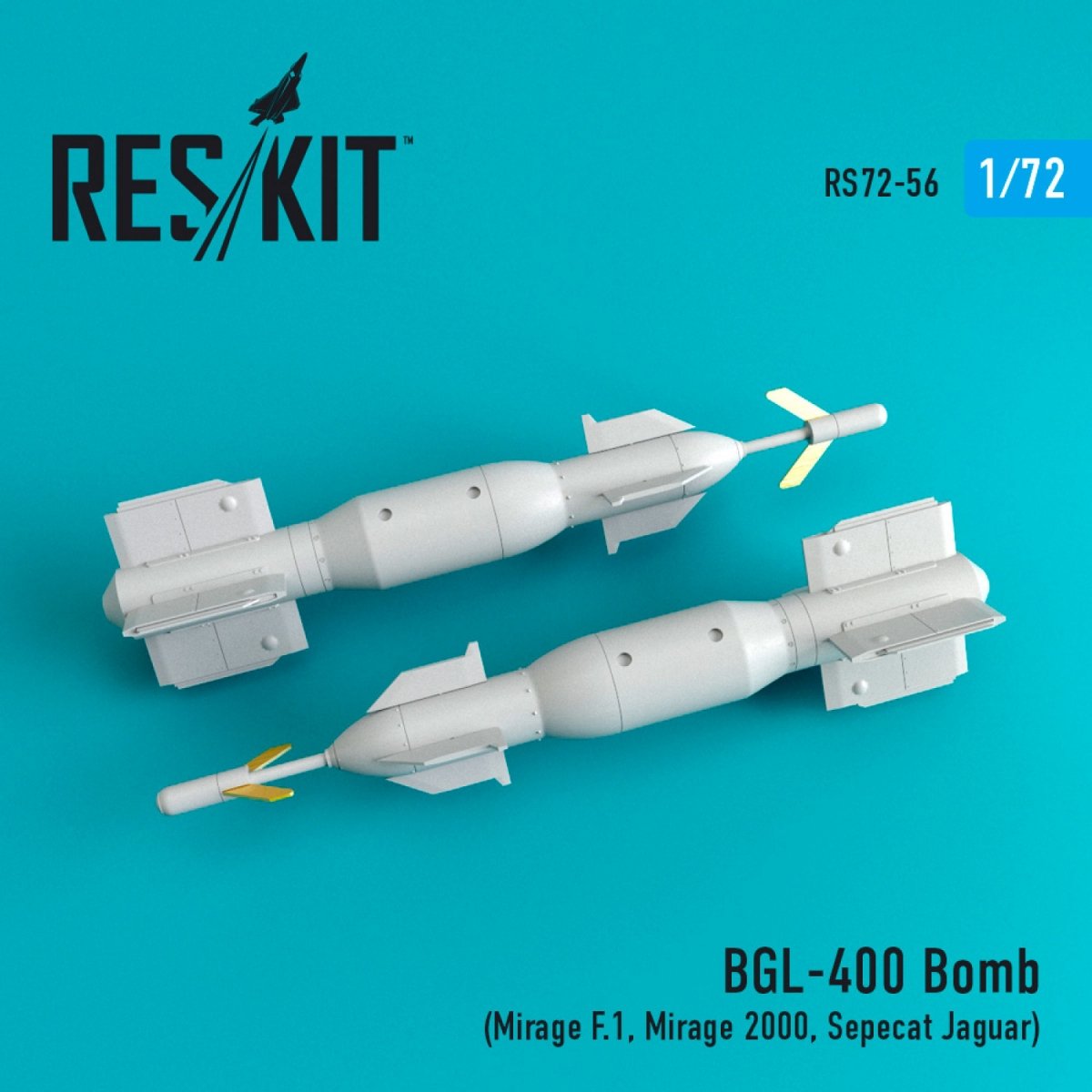 RESKIT RS72-0056 BGL-400 BOMBS (2 PCS) 1/72