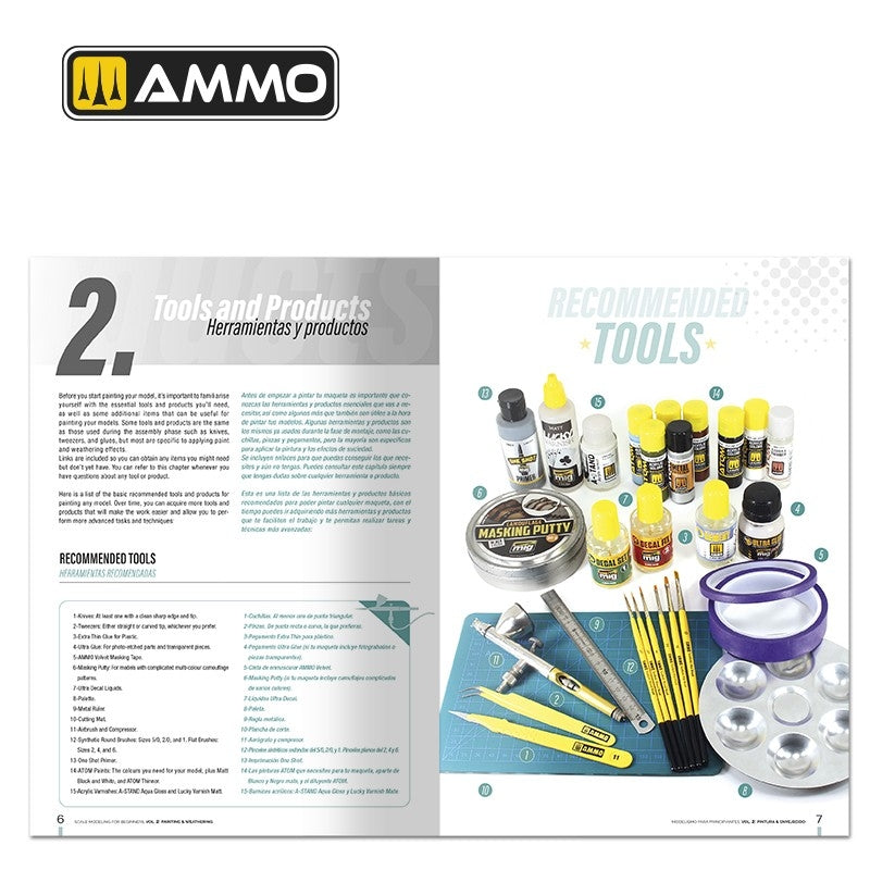 Ammo by Mig 6301 Scale Modeling for Beginners Vol. 2: Paint &amp;amp; Weathering (Bilingual) – Bild 4