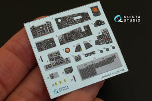 Quinta Studio QD48055 F-4J 3D-Printed &amp;amp; colored Interior on decal paper (for ZM SWS kit) 1/48 – image 6