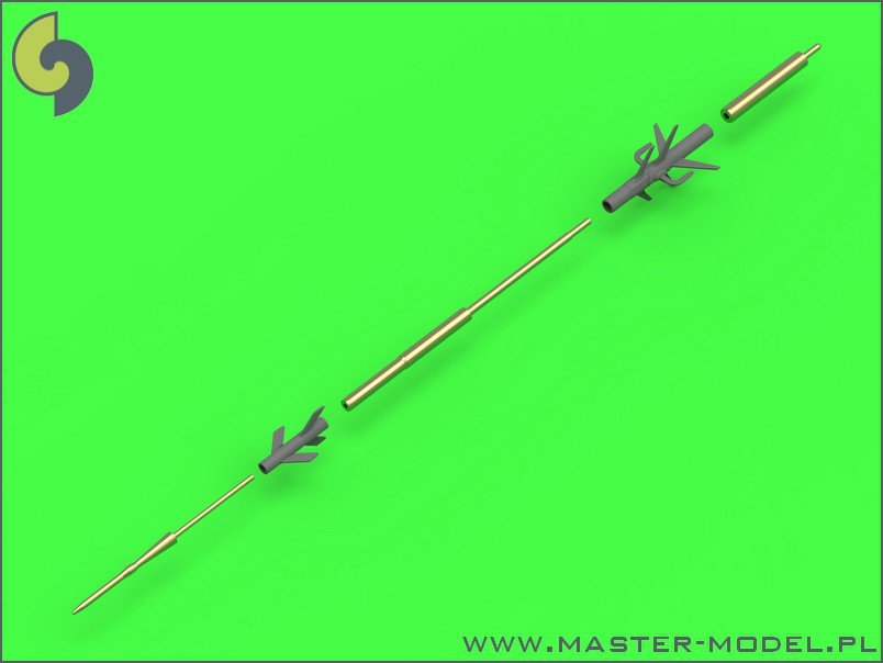 Master AM-72-106 Sukhoi Su-17, Sukhoi Su-20, Sukhoi Su-22 (Fitter) - Pilot Tubes and 30mm gun barrels 1/72