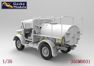 Gecko Models 35GM0031 Bedford MWC 15-cwt 4x2 200 Gallon Water Bowser Truck (Open Cab Aeroscreen) 1/35 – image 2
