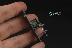 Quinta Studio QR+48102 British Fighter seatbelts (pre-war/early WWII) (with metal buckles) (All kits) 1/48 – image 7