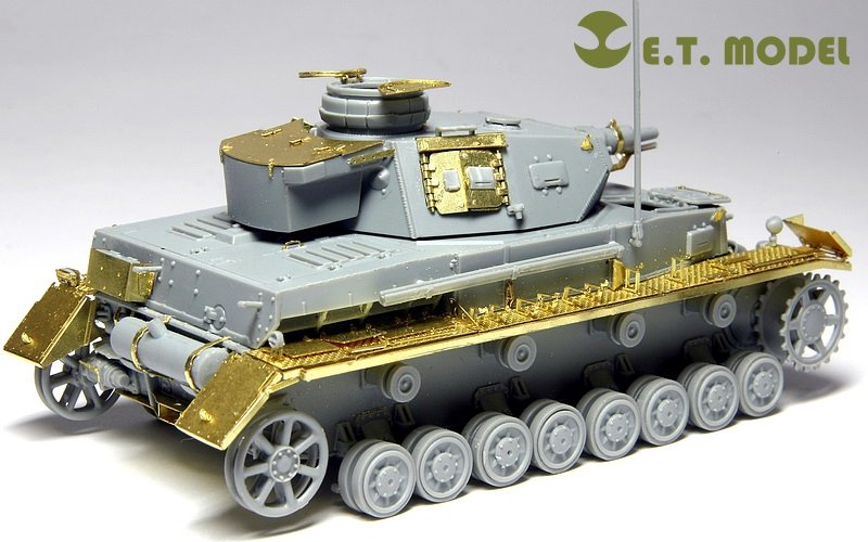 ET Model E72-007 WWII German Pz.Kpfw.IV Ausf. F1 For DRAGON 7321 1/72 – image 4