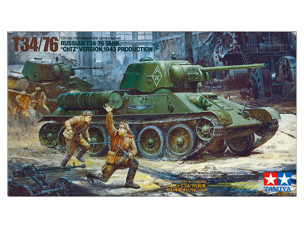 Tamiya 35149 T-34/76 ChTZ Ver. 1/35 – Bild 2