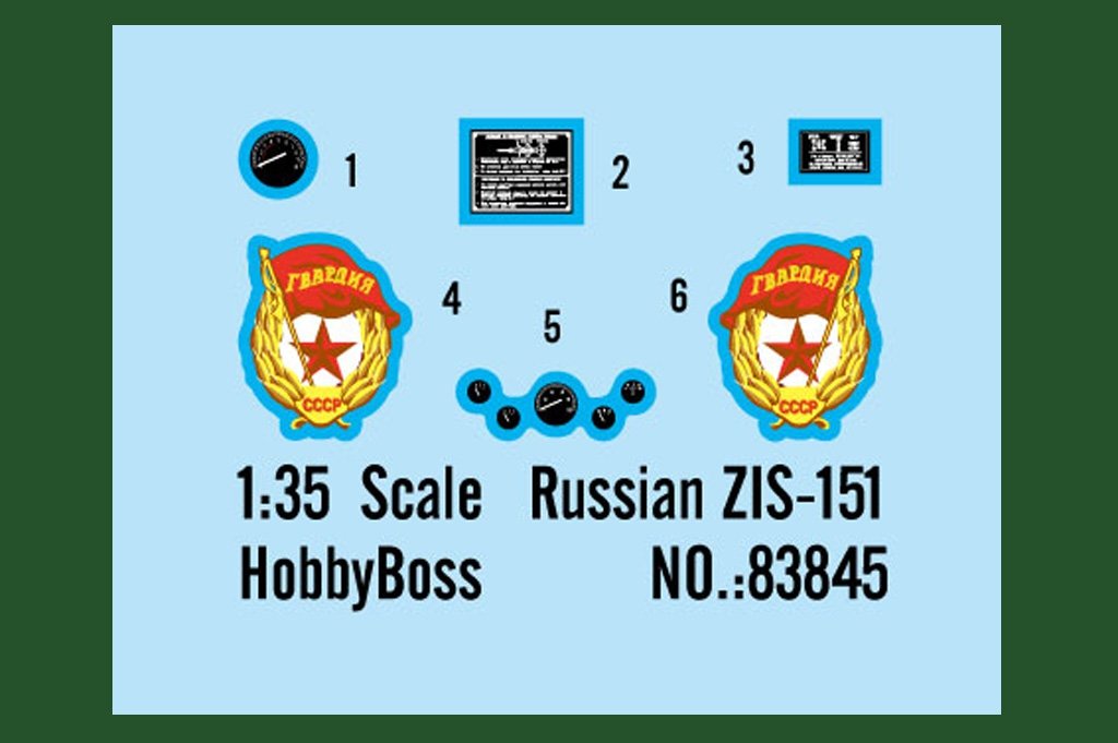 Hobby Boss 83845 Russian ZIS-151 1/35 – zdjęcie 10