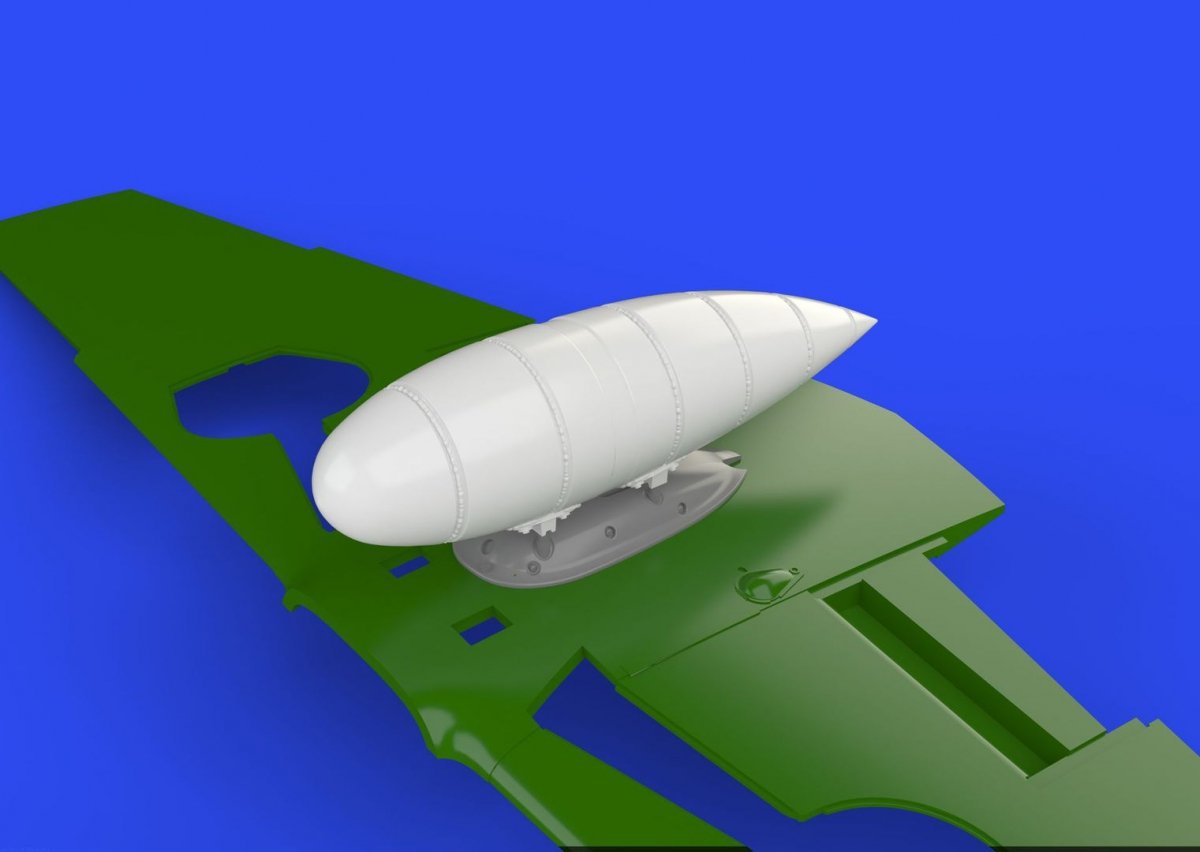 Eduard 648265 Bf 109G external fuel tanks EDUARD 1/48 – obrázek 2