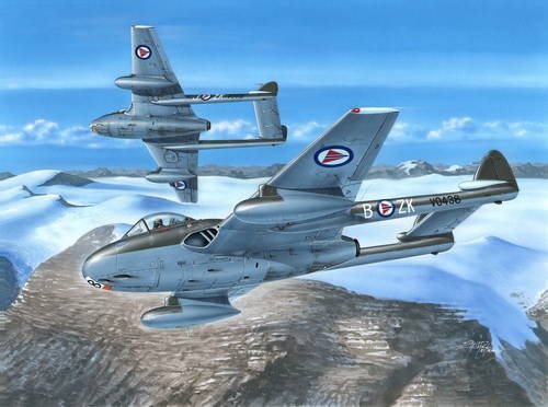Special Hobby 72281 Vampire FB 52 In Northern Skies 1/72