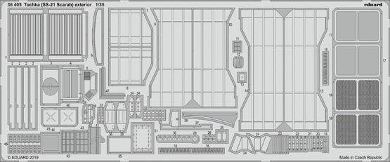 Eduard 36405 Tochka (SS-21 Scarab) exterior 1/35 HOBBY BOSS
