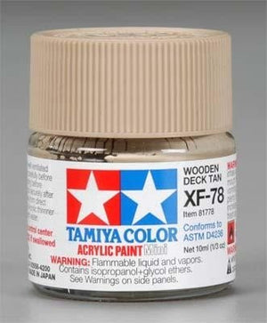 Tamiya XF78 Wooden Deck Tan (81778) Acrylic paint 10ml – image 2