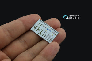 Quinta Studio QD72103 CF-104 early 3D-Printed &amp;amp; colored Interior on decal paper (Hasegawa) 1/72 – Bild 6