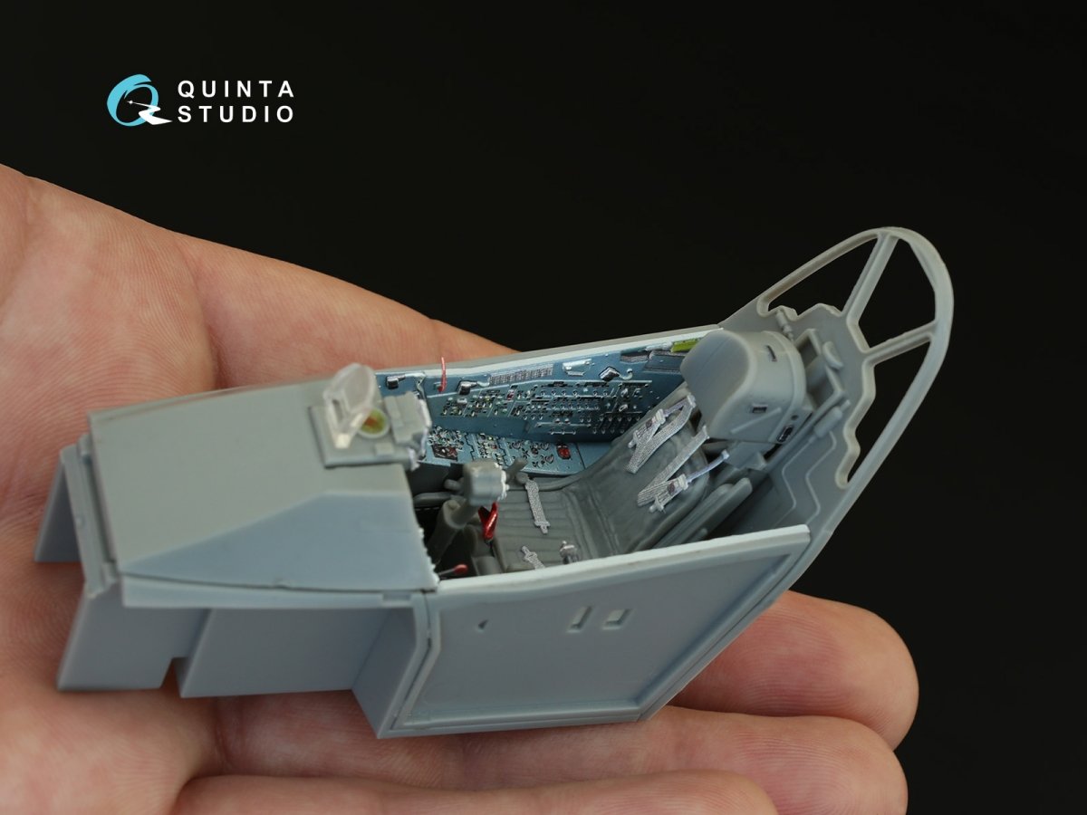 Quinta Studio QD32006 Su-25UB 3D-Printed &amp;amp; colored Interior on decal paper (for Trumpeter kit) 1/32 – obrázek 9