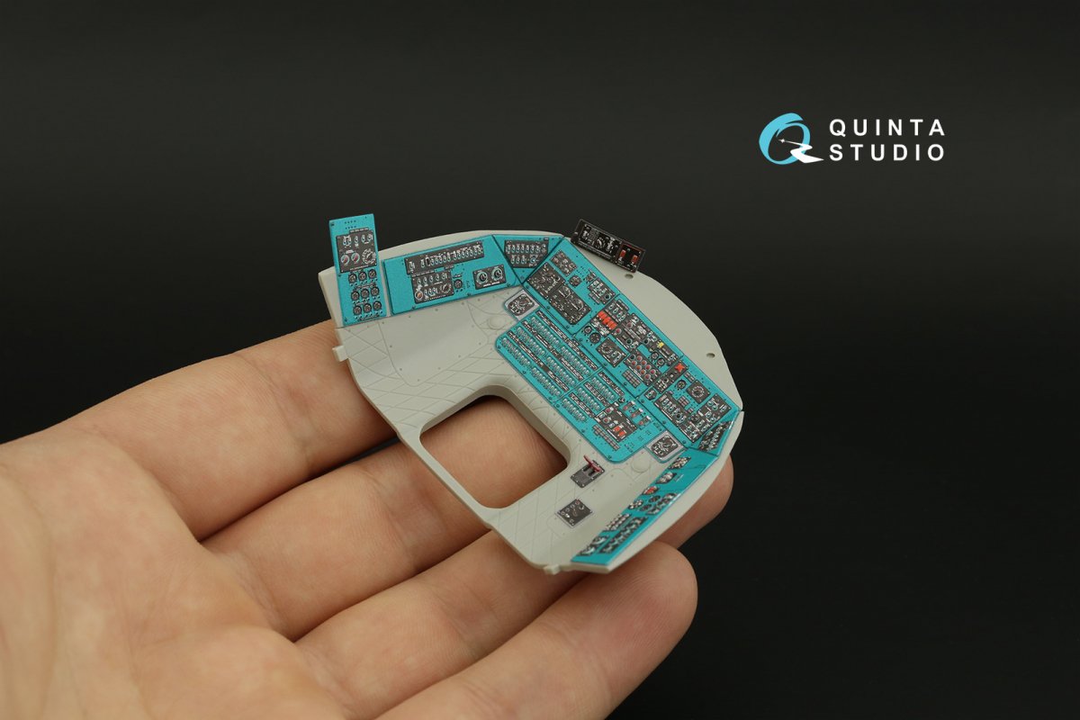 Quinta Studio QD35065 Mi-8MT 3D-Printed &amp;amp; colored Interior on decal paper (Trumpeter) 1/35 – Bild 9