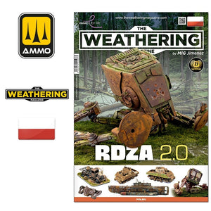 Ammo of Mig 4537PL THE WEATHERING MAGAZINE 38 - Rust 2.0 (Polish)