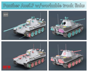 Rye Field Model 5045 German Medium Tank Sd.Kfz.171 Panther Ausf. F w/ workable track 1/35 – Bild 7