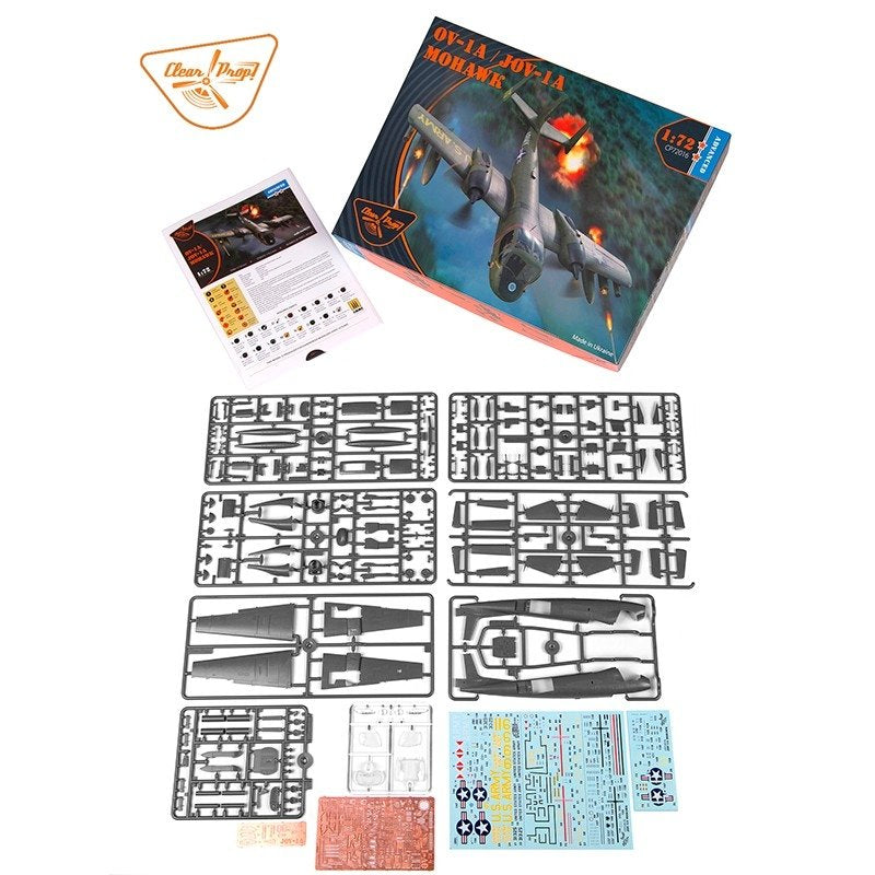 Propulseur transparent ! CP72016 OV-1A / JOV-1A Mohawk KIT AVANCÉ 1/72 – image 2