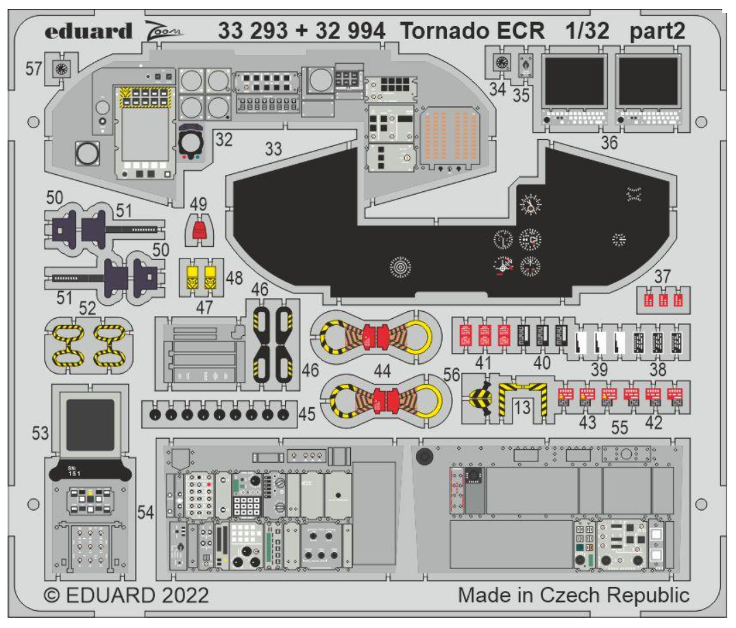 Eduard 33293 Tornado ECR ITALERI 1/32 – image 2