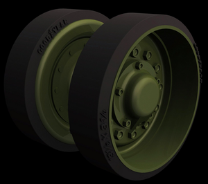 Panzer Art RE35-651 M4 “Sherman” HVSS Idler wheels 1/35 – Bild 3