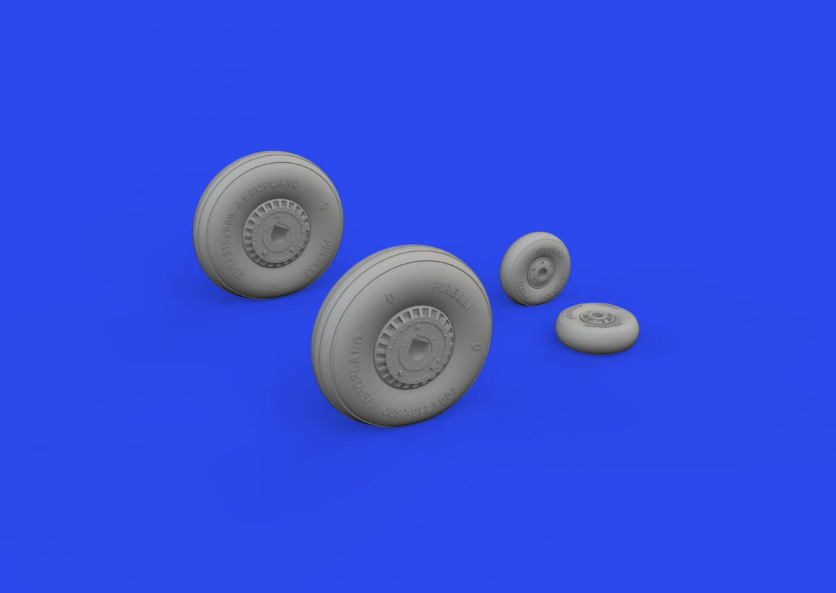Eduard 632198 MC.202 wheels Italeri 1/32 – obrázek 3