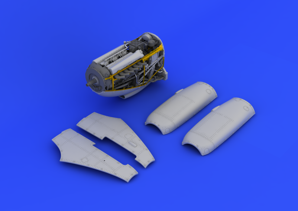 Eduard 648112 Spitfire Mk. IX engine 1/48 (Eduard) – imagen 2