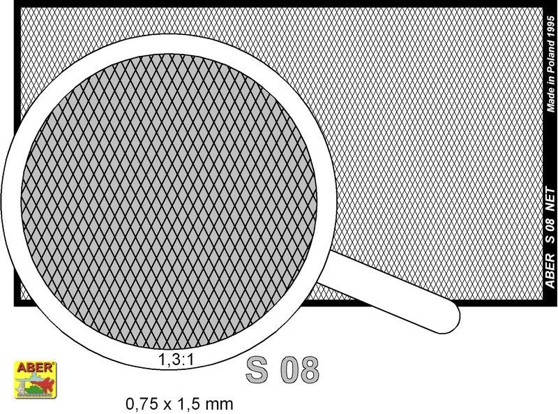 Aber S-08 Net 0.75 x 1.5 mm – imagen 2