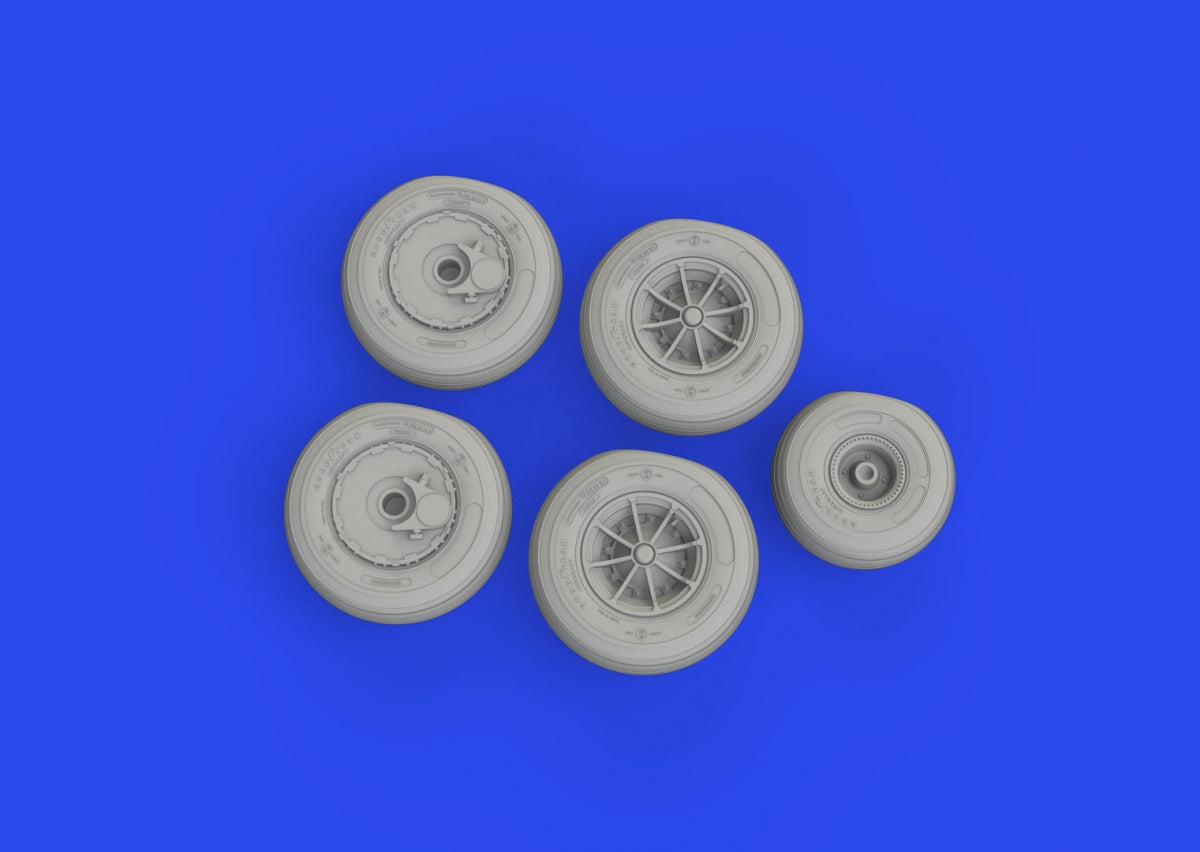 Eduard 648930 Sea King wheels Airfix 1/48 – immagine 4