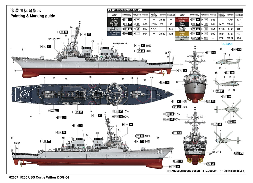 I Love Kit 62007 USS Curtis Wilbur DDG-54 1/200 – Bild 11