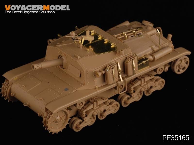 Voyager Model PE35165 WWII Italian Self-propelled gun M40 (For TAMIYA 35294) 1/35 – zdjęcie 3