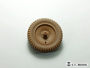 ET Model P35-124 WWII German Sd.kfz.250/Sd.kfz.10 Sagged Front Wheels for Dragon Kit 1/35 – image 4