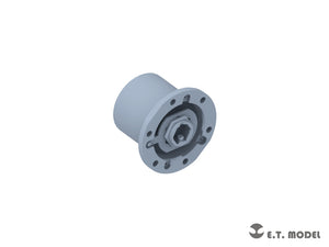 ET Model P35-295 WWII German TIGER I Early Roadwheel Hubs 1/35 – image 2