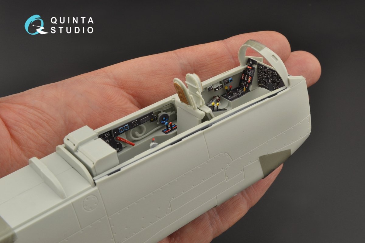 Quinta Studio QD32093 He 219 3D-Printed &amp;amp; colored Interior on decal paper (Revell) 1/32 – Bild 8