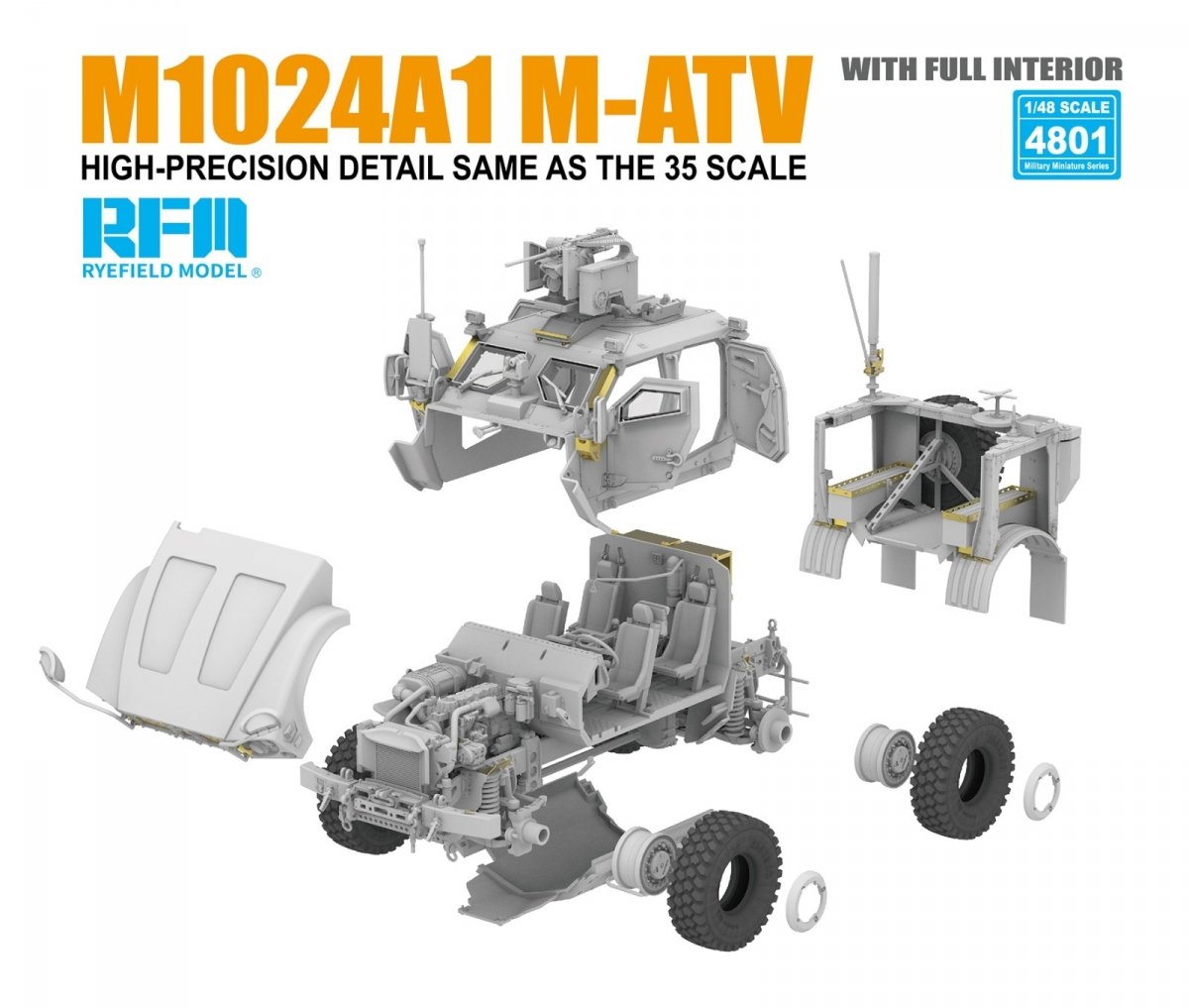 Rye Field Model 4801 M1024A1 M-ATV 1/48 – immagine 4
