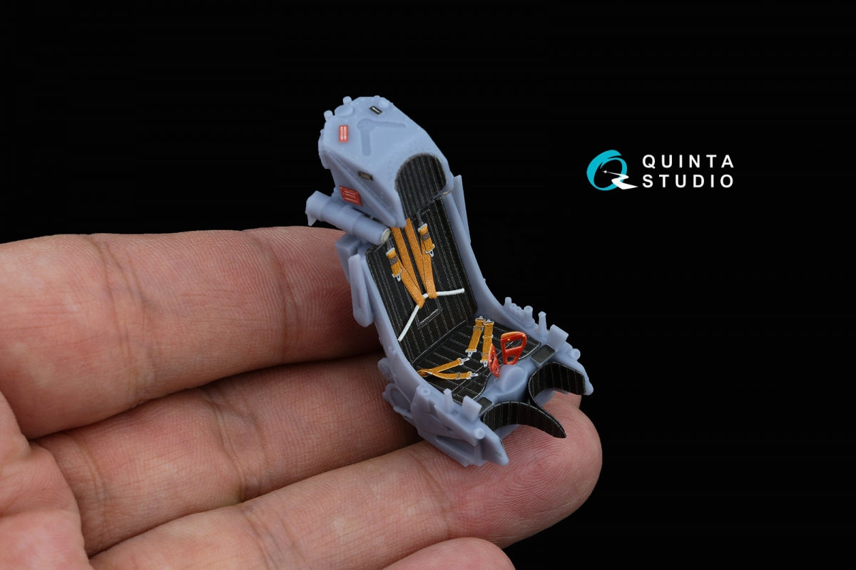 Quinta Studio QR+32037 K-36DM (initial release) ejection seat (for Su-17M3/M4/UM3/22, Su-24, MiG-29 9-12 Early aircraft) (All kits) 1/32 – image 5