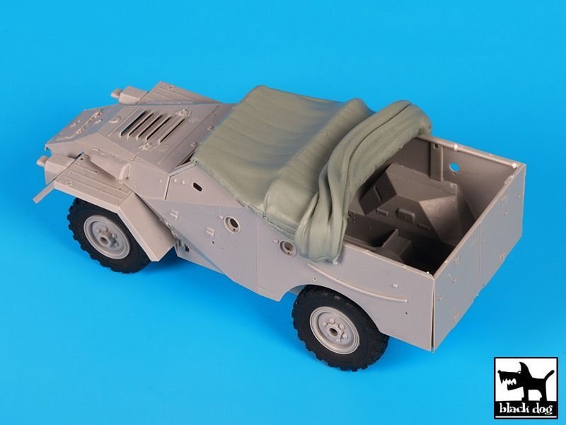 Black Dog T35134 BTR 40 rolled canvas 1/35 – image 4