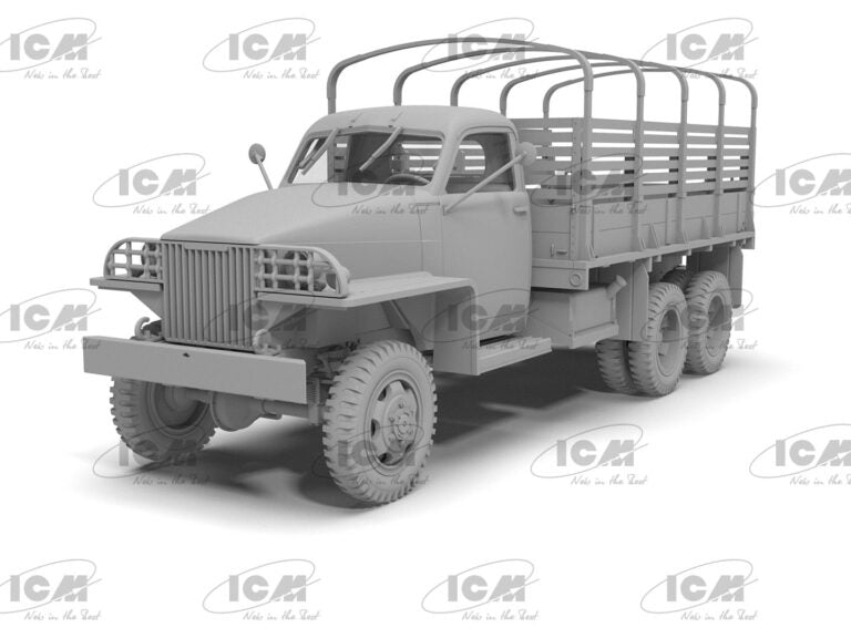 ICM 35490 US military truck Studebaker US-6-U3 1/35 – obrázek 2