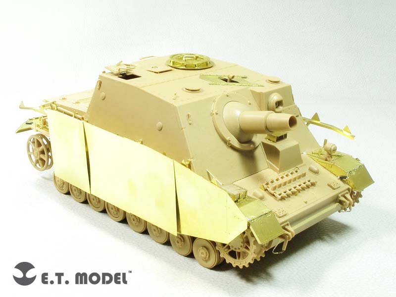 ET Model E35-265 WWII German Stu.Pz.IV&amp;quot;Brummbar&amp;quot; Schurzens（Late Production) Tamiya 35353 1/35 – image 3