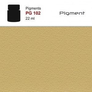 Pigments en poudre Lifecolor PG102, teinte Sable de Siani, 22 ml