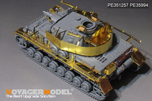 Voyager Model PE351257 WWII German Pz.Kpfw.IV Ausf.F1 LateProduction Basic For DRAGON 6957 1/35 – obrázek 4