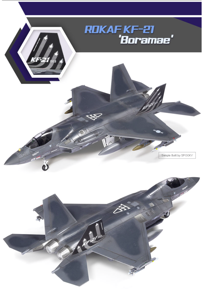 Academy 12585 ROKAF KF-21 Boramae 1/72 – Bild 5