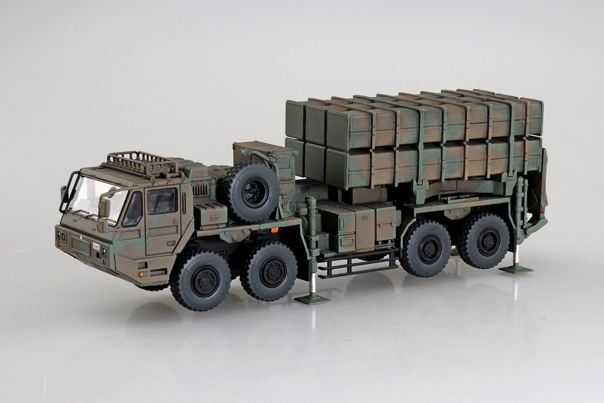 Aoshima 0553 JSDGF Type 03 Medium-Range Surface-To-Air Missile) 1/72 – Bild 2