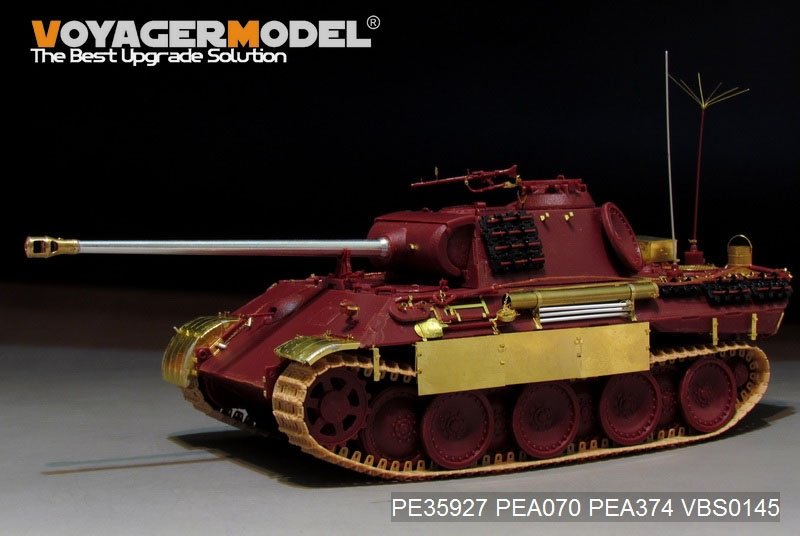 Voyager Model PE35927 WWII German Panther A Late Version For MENG TS-035 1/35 – immagine 6