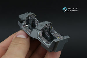 Quinta Studio QDS-48592 F-14A Tomcat 3D-Printed &amp;amp; colored Interior on decal paper (GWH) (Small version) 1/48 – immagine 10