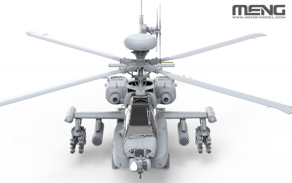 Meng Model QS-004 Boeing AH-64D Apache Longbow Heavy Attack Helicopter 1/35 – Bild 2