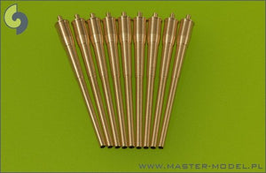 Master SM-700-037 USN 16in/50 (40.6 cm) Mark 7 barrels (9 pcs) - Iowa and Montana battleship classes