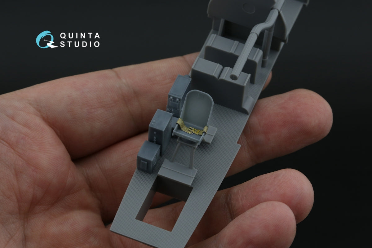 Quinta Studio QD+48555 Bristol Beaufighter NF.Mk.VI 3D-Printed &amp;amp; colored Interior on decal paper (Tamiya) (with 3D-printed resin parts) 1/48 – immagine 8