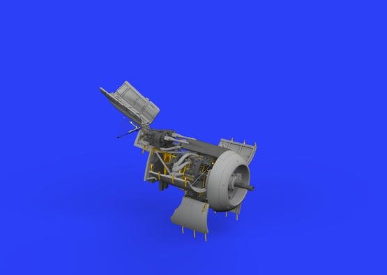 Eduard 648440 Fw 190A-8/ R2 engine &amp;amp; fuselage guns 1/48 EDUARD – Bild 3