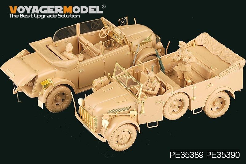 Voyager Model PE35389 WWII German Steyr 1500A Kommandeurwagen for TAMIYA 35235 1/35 – Bild 12