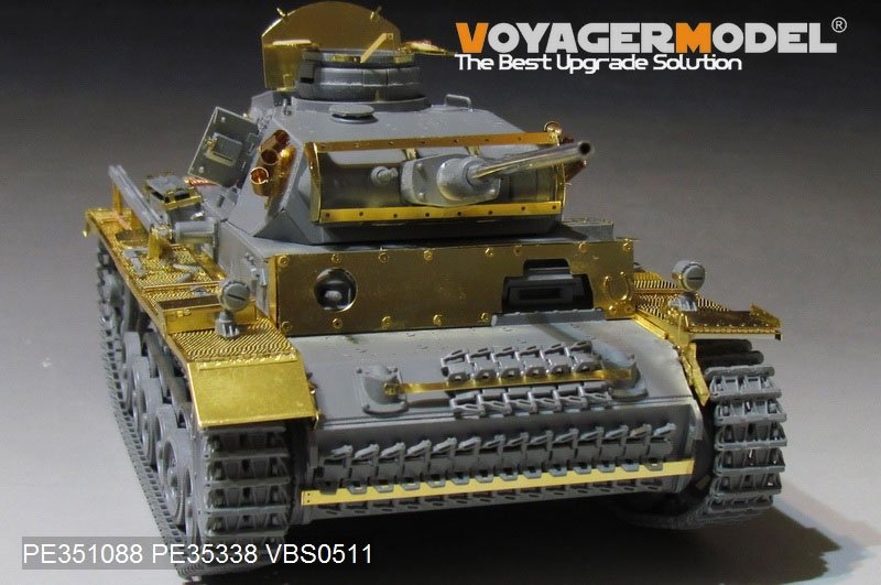 Voyager Model PE351088 WWII German Pz.KPfw.III Ausf.M basic Dragon 1/35 – immagine 7