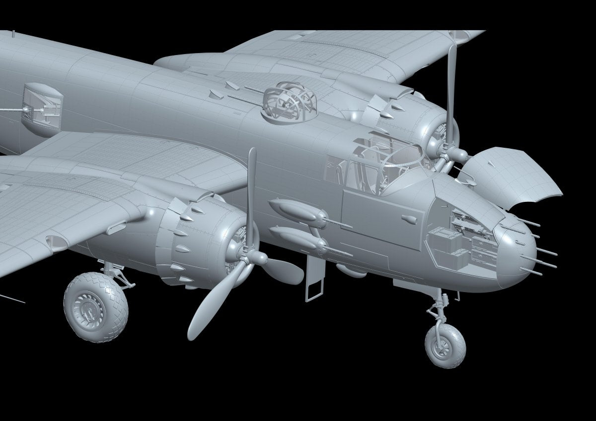 HK Models 01E036 B-25J Mitchell Strafing Babes 1/32 – image 2